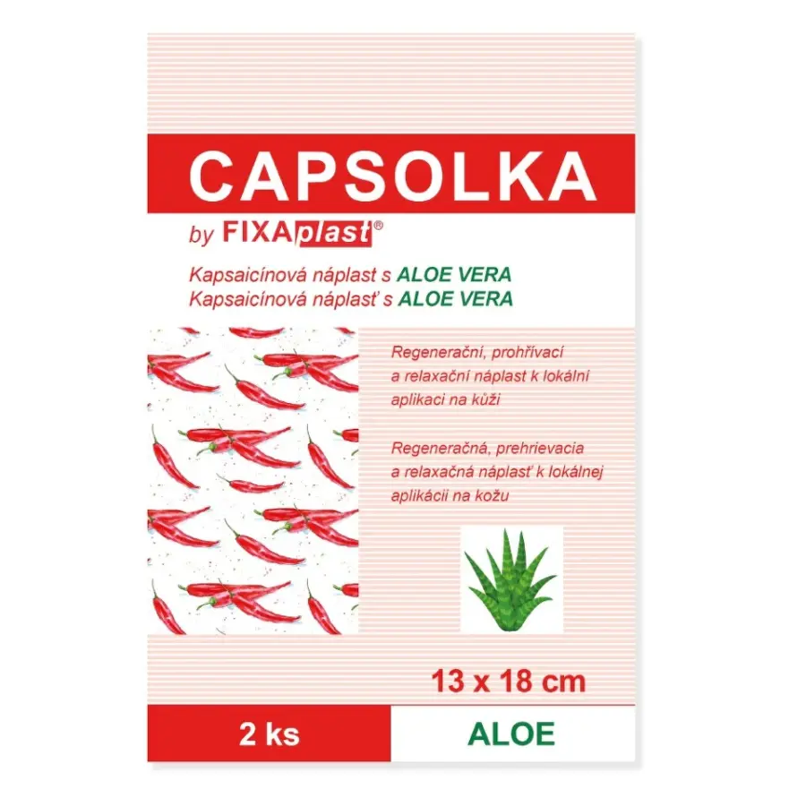 13083-capsolka kapsaicinova napl.13x18cm 2 ks